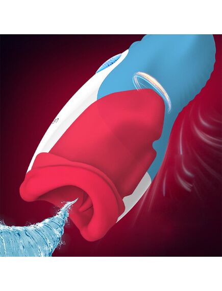 Мастурбатор с функцией нагрева и двумя независимыми моторами , изображение 2