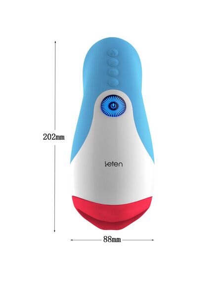 Мастурбатор с функцией нагрева и двумя независимыми моторами , изображение 4