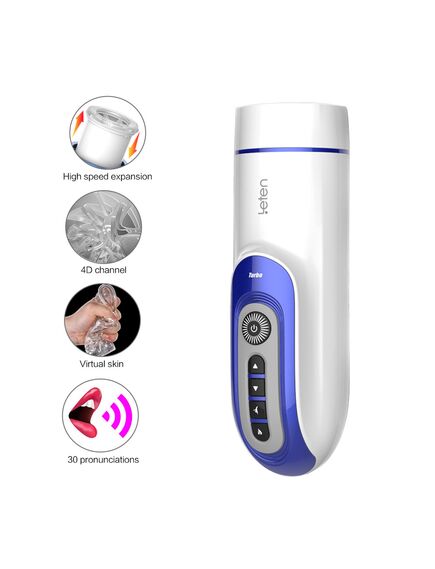 Автоматический мастурбатор "Supreme" с функцией нагрева и поступательными движениями , изображение 4