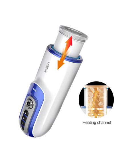 Автоматический мастурбатор "Supreme" с функцией нагрева и поступательными движениями , изображение 8