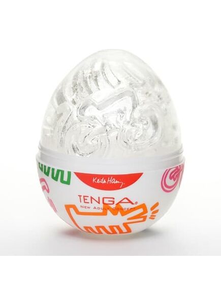 TENGA&Keith Haring Egg Мастурбатор яйцо Street , изображение 3