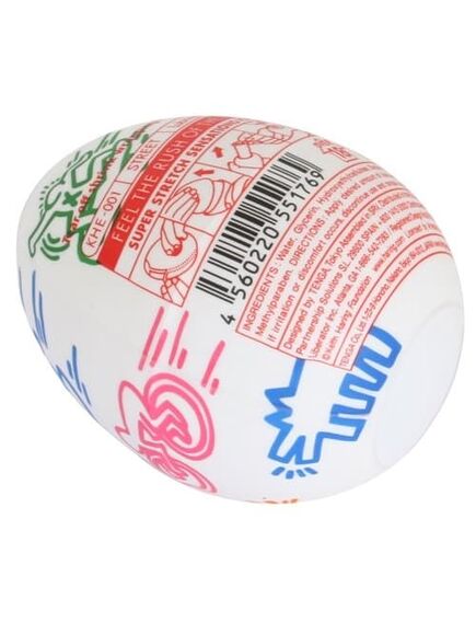 TENGA&Keith Haring Egg Мастурбатор яйцо Street , изображение 4