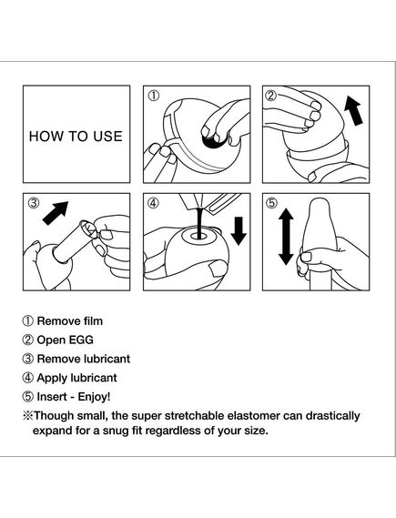 TENGA №10 Стимулятор яйцо Cloudy , изображение 2