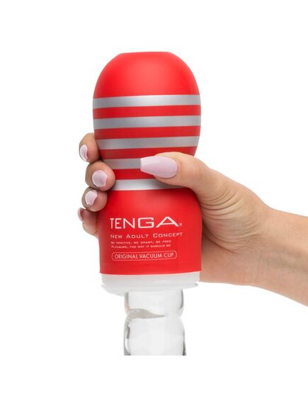 Tenga Мастурбатор Deep Throat (soft красно-серый) , изображение 5