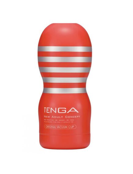 Tenga Мастурбатор Deep Throat (soft красно-серый) 
