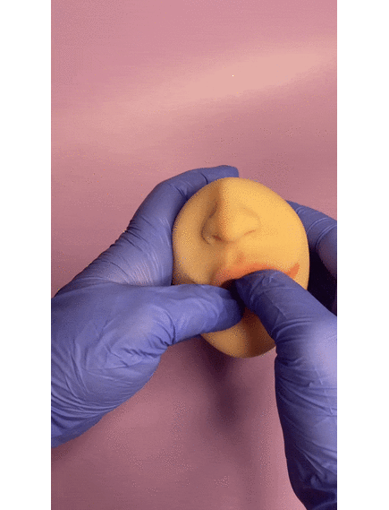 Двусторонний мастурбатор ротик-вагина , изображение 2