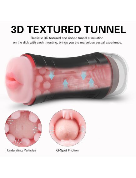 Polaris двухсторонний мастурбатор рот-вагина , изображение 10