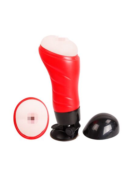 Мастурбатор с вибрацией, на батарейках CRAZY BULL DELiA попка (Яйцо Tenga в подарок) , изображение 2