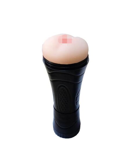 Анус - реалистик в тубе с вибрацией (Яйцо Tenga в подарок) , изображение 3