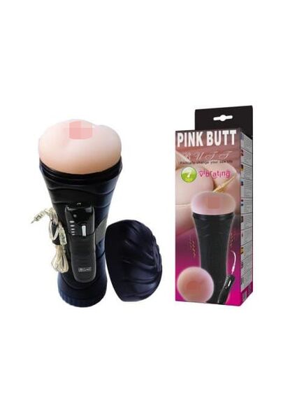 Анус - реалистик в тубе с вибрацией (Яйцо Tenga в подарок) , изображение 4