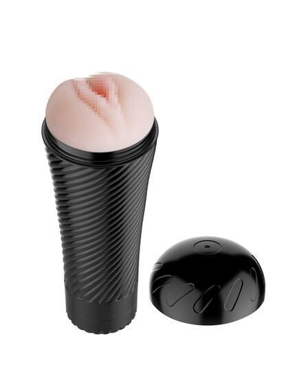 Мастурбатор-вагина из кибер-кожи с вибрацией 22 см , изображение 2