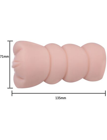 Crazy Bull 3D Water Skin реалистичный мастурбатор вагина с эффектом смазки , изображение 4