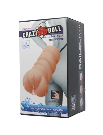 Crazy Bull 3D Water Skin реалистичный мастурбатор вагина с эффектом смазки , изображение 6