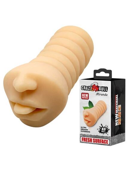Crazy Bull Miranda реалистичный мастурбатор ротик , изображение 2