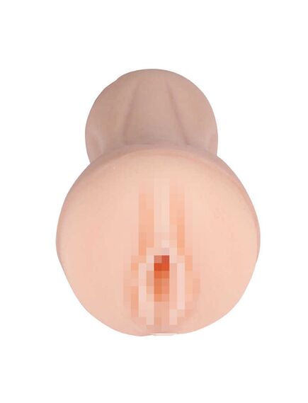 Реалистичный односторонний мастурбатор Real Women Dual Layer с двойной структурой 15,5х8,2 , изображение 3