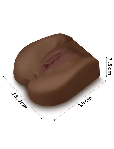 Мастурбатор вагина-анус Streetgirl's №1 Black , изображение 2