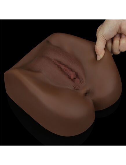 Мастурбатор вагина-анус Streetgirl's №1 Black , изображение 6