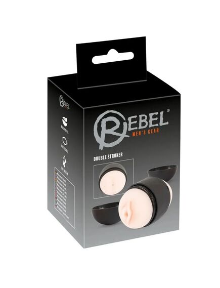 Мастурбатор двойной "Rebel double stroker" , изображение 6