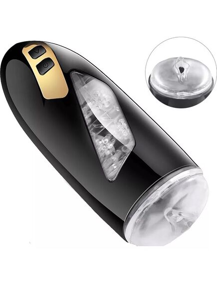 Мастурбатор с ротацией и возвратно-поступательными движениями "Herbert" , изображение 2