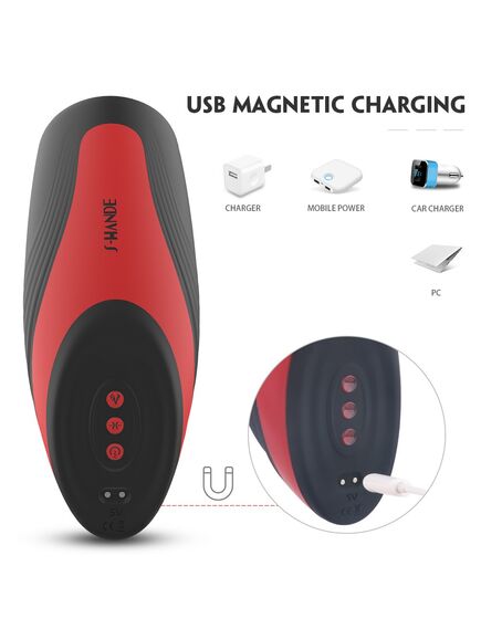 Мастурбатор с подогревом и вибрацией King Arthur , изображение 3