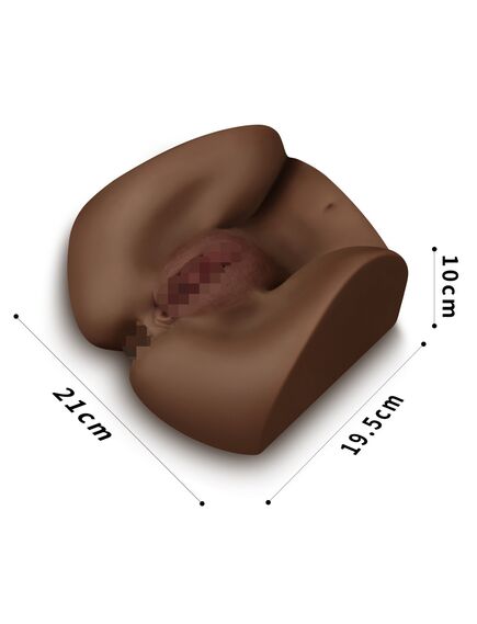 Мастурбатор вагина-анус Streetgirl's №2 Black , изображение 2