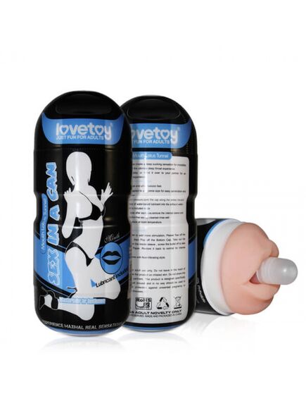 Мастурбатор-ротик с вибрацией Mouth Tunnel , изображение 3