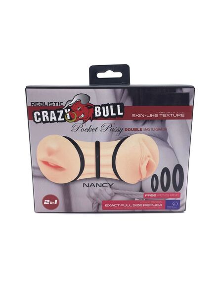 Мастурбатор двусторонний рот-вагина , изображение 2