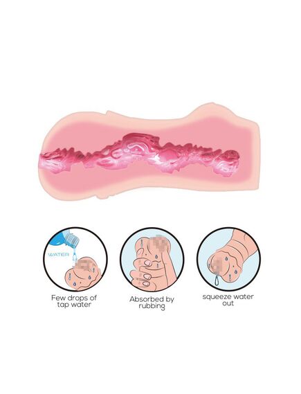 Мастурбатор с эффектом смазки , изображение 5