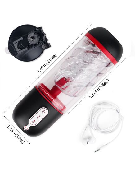 Мастурбатор с вакуумным эффектом и голосом Vivek , изображение 6