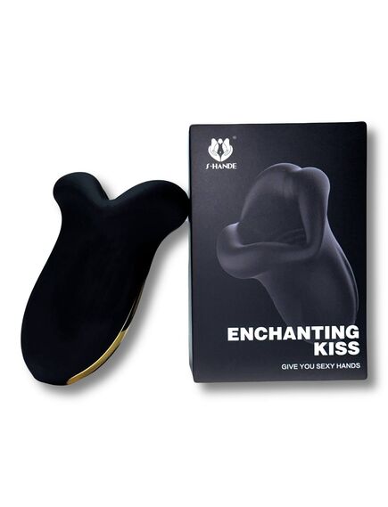 Мини мастурбатор в виде ротика для стимуляции головки "Enchanting kiss" , изображение 4