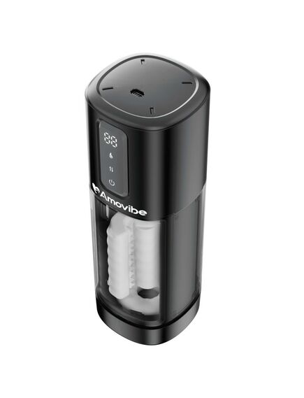 Инновационный мастурбатор Bliss с подогревом и функцией поступательных движений , изображение 3