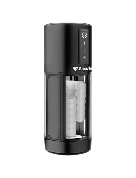 Инновационный мастурбатор Bliss с подогревом и функцией поступательных движений , изображение 6