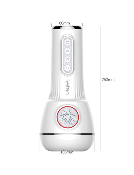 Мастурбатор вагина с вибрацией и двойным сжатием Suking & vibrating male version 4 , изображение 2