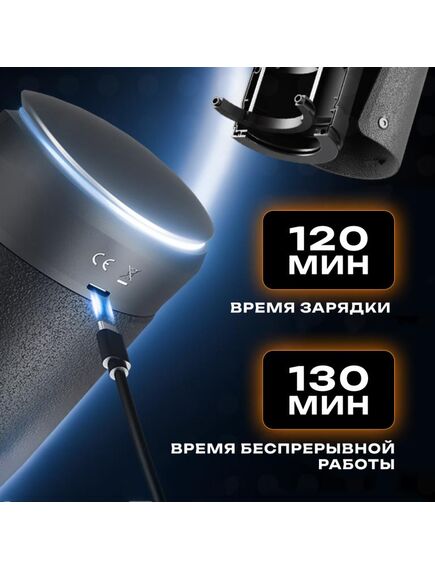 Инновационный мастурбатор Warrior с пенетрацией и массажем бусинами , изображение 6