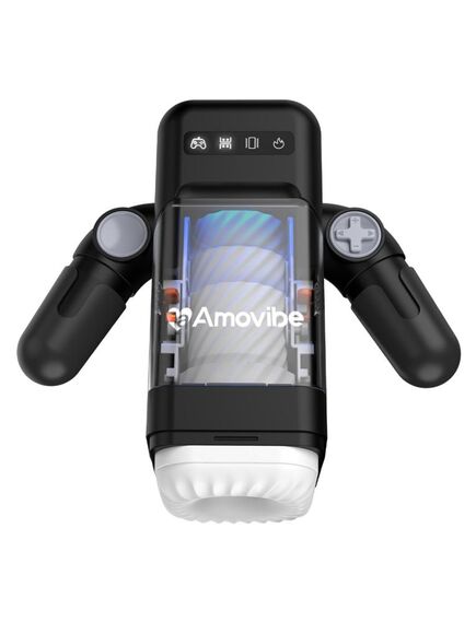 Инновационный робот-мастурбатор Game Cup (чёрный) , изображение 5