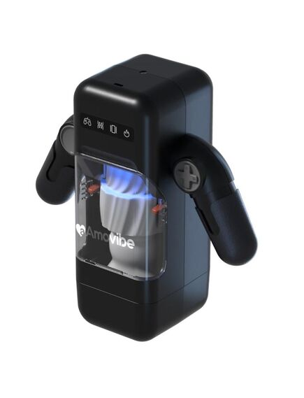 Инновационный робот-мастурбатор Game Cup (чёрный) , изображение 6