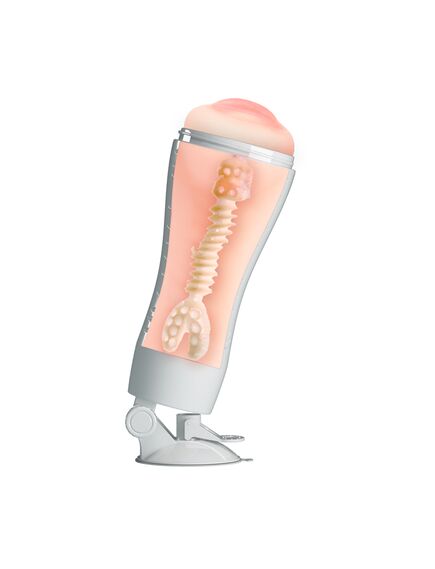 Мастурбатор-ротик Flora на присоске , изображение 3