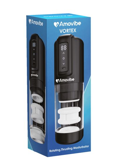 Инновационный мастурбатор Vortex с поступательными движениями , изображение 8