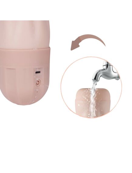 Мастурбатор в тубе в виде рта с вибрацией и всасыванием , изображение 5