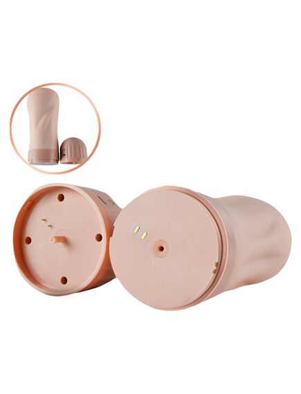 Мастурбатор в тубе в виде рта с вибрацией и всасыванием , изображение 6