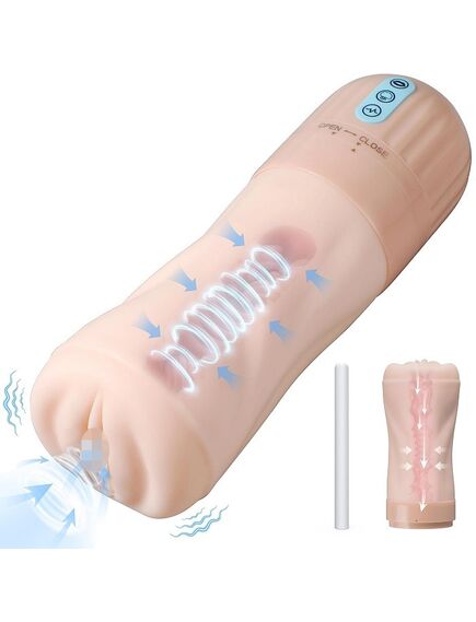 Мастурбатор-вагина с вибрацией и функцией всасывания , изображение 2