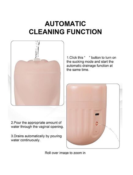 Мастурбатор-вагина с вибрацией и функцией всасывания , изображение 6