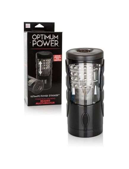 Мастурбатор с вибрацией Optimum Power Ultimate Power Stroker - 21,5 см , изображение 5