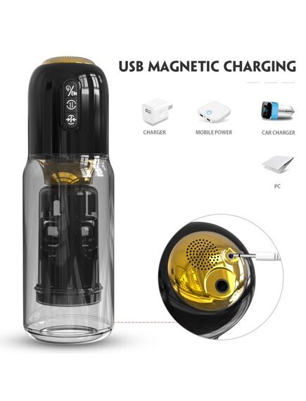 Мастурбатор автоматический с вакуумным эффектом и голосом Owen , изображение 3