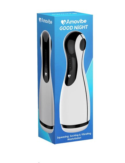 Инновационный мастурбатор Good night с точной имитацией орального секса (белый) , изображение 2