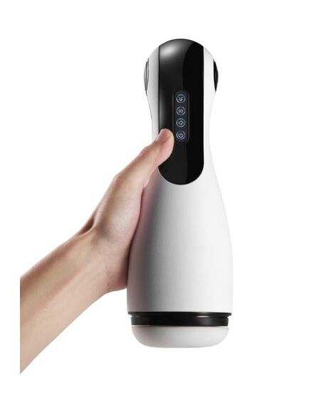 Инновационный мастурбатор Good night с точной имитацией орального секса (белый) , изображение 6