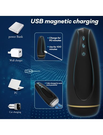 Всасывающий мастурбатор "Hawk" , изображение 4