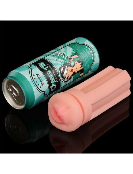 Мастурбатор-ротик в форме пивной банки Pleasure Brew Cream Ale , изображение 16