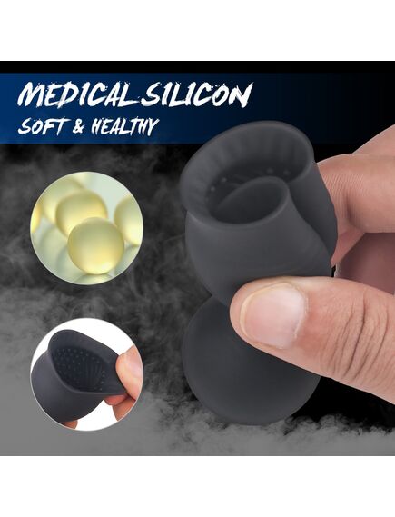 Вибрамассажёр на головку Black hole , изображение 4