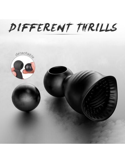 Вибрамассажёр на головку Black hole , изображение 5